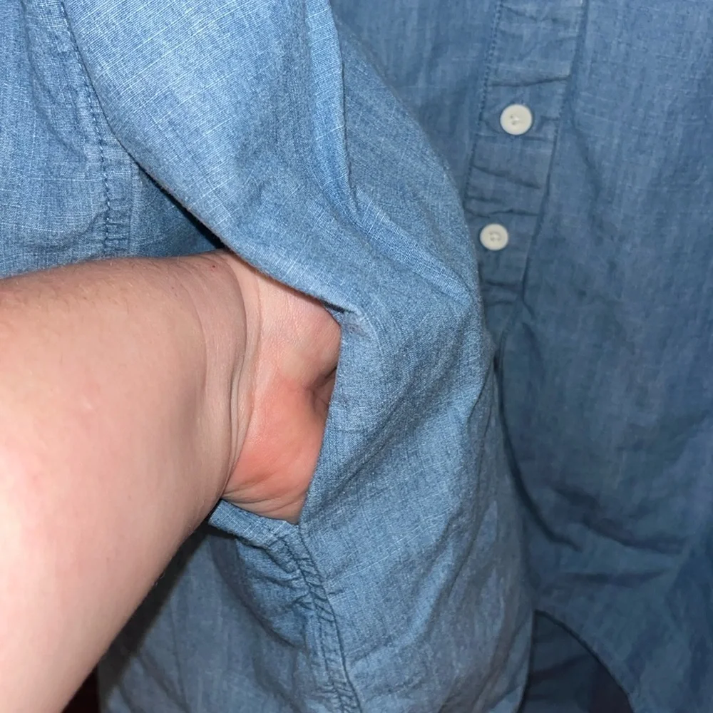 Olympia Etal Rhodes Dress shirt light denim blue - Picture 6 of 10